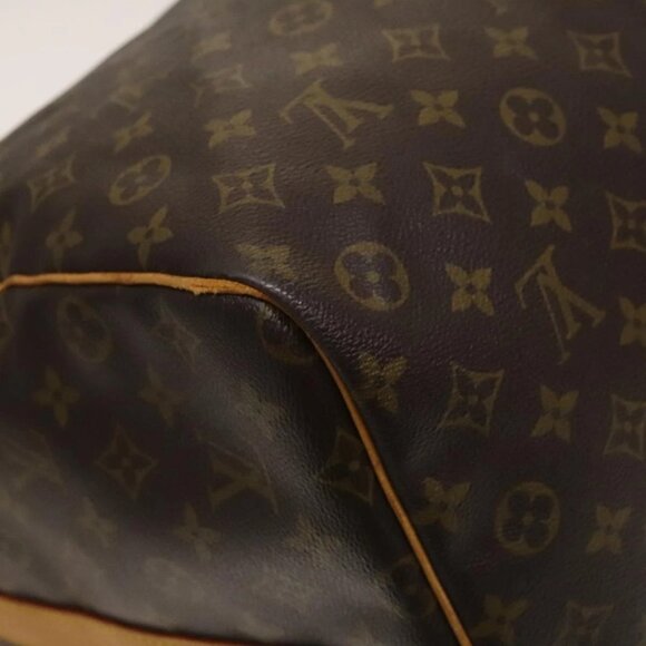 LOUIS VUITTON Monogram Keepall Bandouliere 60 Boston Bag M41412 LV Auth 137349 - Picture 4 of 16